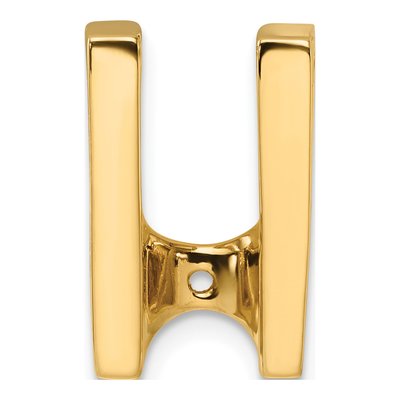 14K Yellow Gold Slide for Pendant Mounting