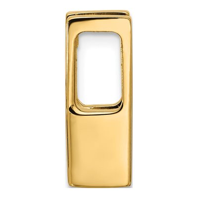 14K Yellow Gold Slide for Pendant Mounting – view 2