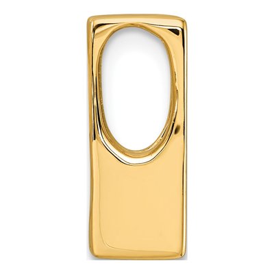 14K Yellow Gold Slide Pendant Mounting – view 3