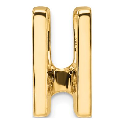 14K Yellow Gold Slide Pendant Mounting