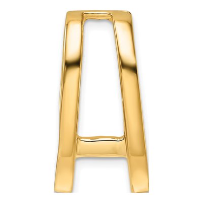 14K Yellow Gold Slide Pendant Mounting