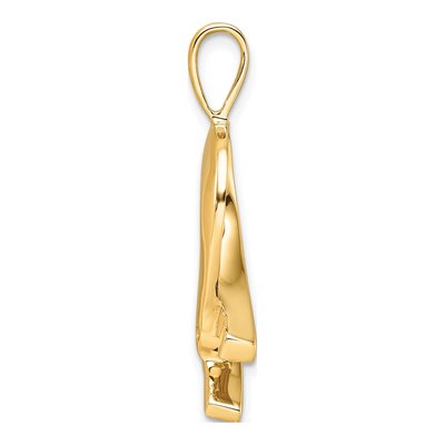 14K Yellow Gold Slide for Slide Mounting – view 3