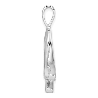 14K White Gold Slide Slide Mounting – view 3
