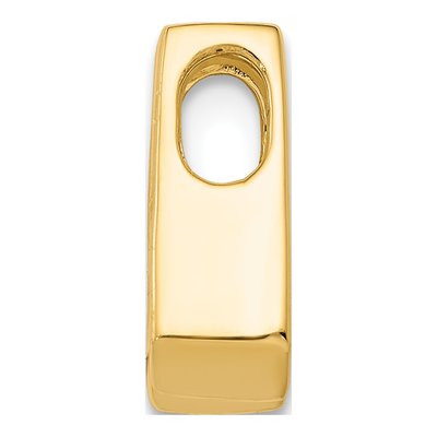 14K Yellow Gold 1/4 ct tw Diamond Slide Pendant – view 2