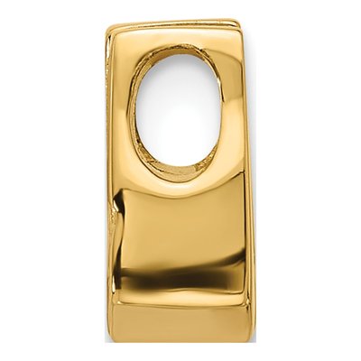 14K Yellow Gold Slide for Pendant Mounting – view 2