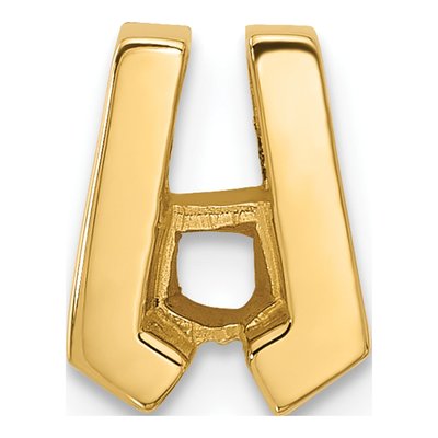 14K Yellow Gold Slide for Pendant Mounting
