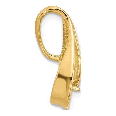 14K Yellow Gold Pearl Slide Slide Mounting – view 2