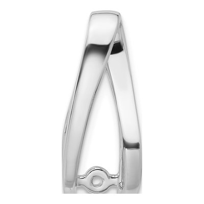14K White Gold Diamond Slide Slide Mounting