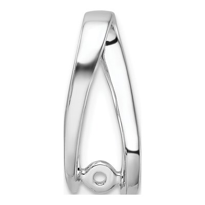 14K White Gold Diamond Slide Slide Mounting