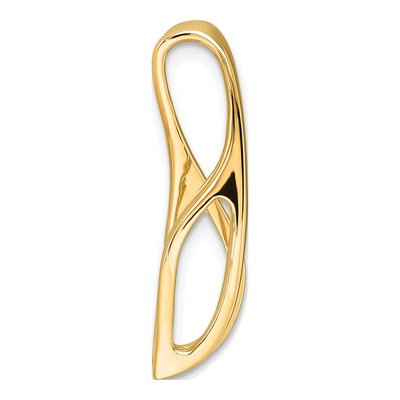 14K Yellow Gold Peg-Set Slide Slide Mounting – view 3