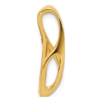 14K Yellow Gold Diamond Slide Slide Mounting – view 3