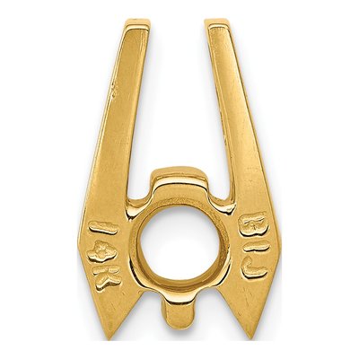 14K Yellow Gold Holds Pendant Mounting – view 5