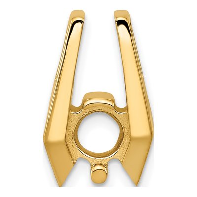 14K Yellow Gold Holds Pendant Mounting – view 6