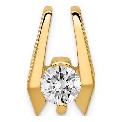 14K Yellow Gold Holds Pendant Mounting
