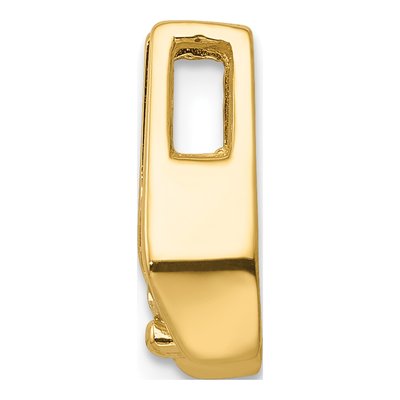 14K Yellow Gold 0.46 ct tw Diamond Slide Pendant – view 3