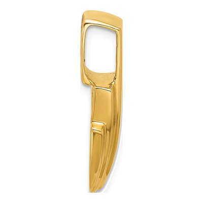 14K Yellow Gold Diamond Slide Slide Mounting – view 3