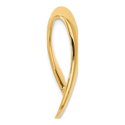14K Yellow Gold Diamond Slide Slide Mounting – view 3