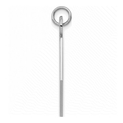 Sterling Silver Medical ID Pendant – view 3