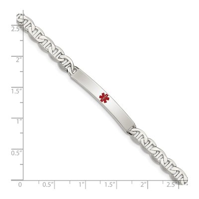 Sterling Silver Medical ID Bracelet – view 5