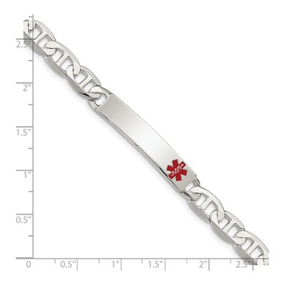 Sterling Silver Medical ID Bracelet – view 5