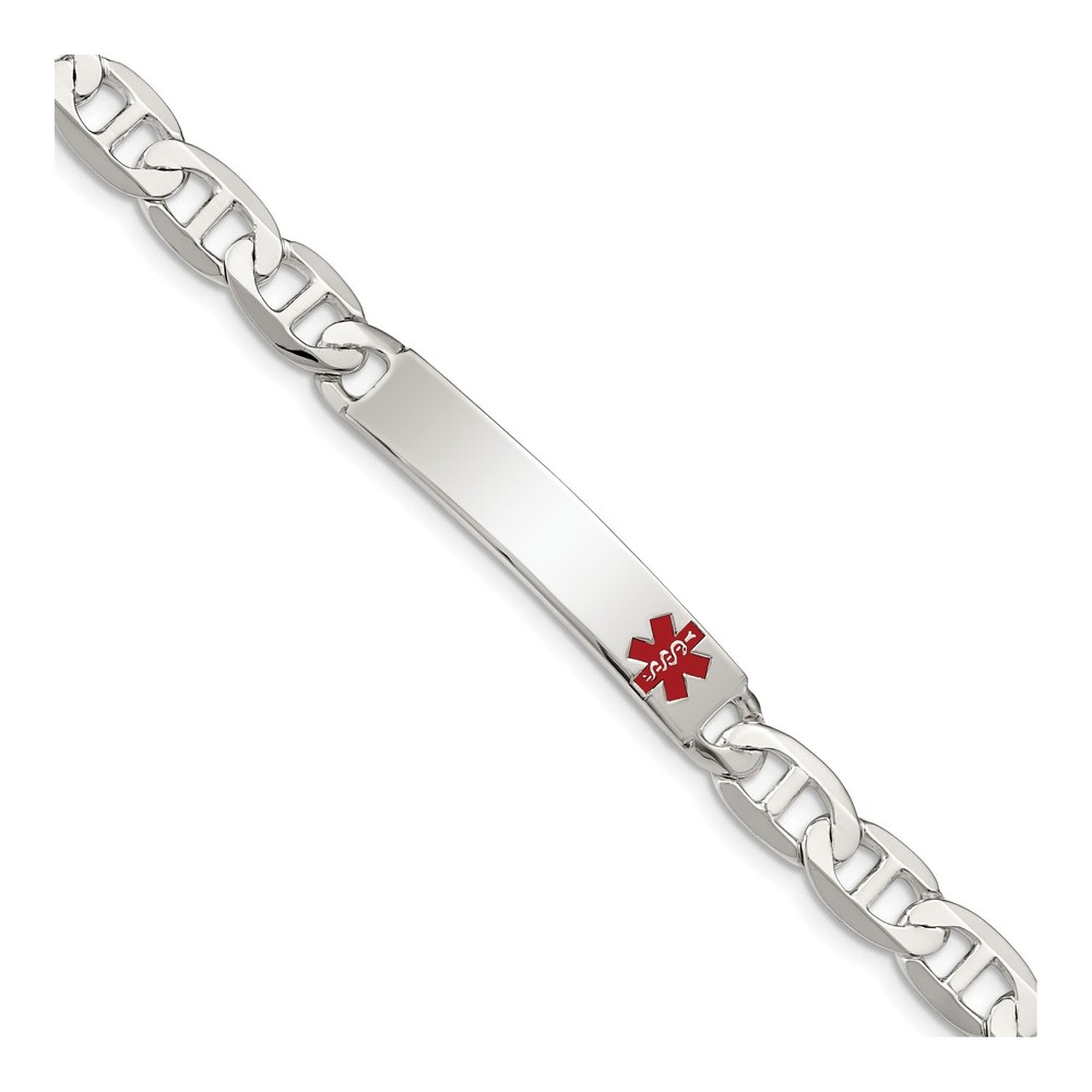Sterling Silver Medical ID Bracelet