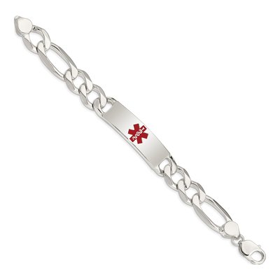 Sterling Silver Medical ID Bracelet – view 3