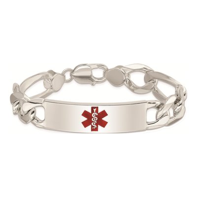 Sterling Silver Medical ID Bracelet – view 5