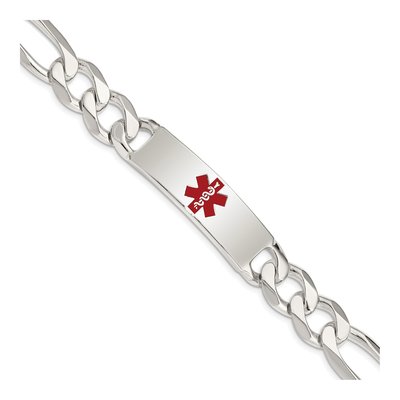 Sterling Silver Medical ID Bracelet