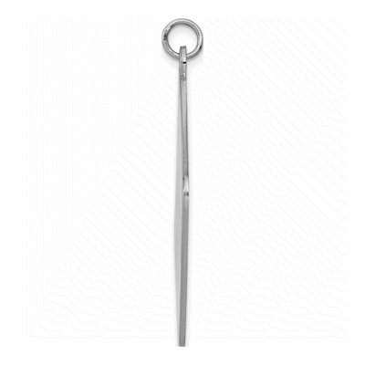 Sterling Silver Medical ID Pendant – view 3