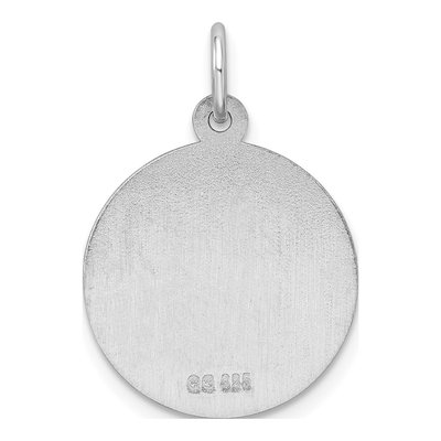 Sterling Silver Medical ID Pendant – view 4
