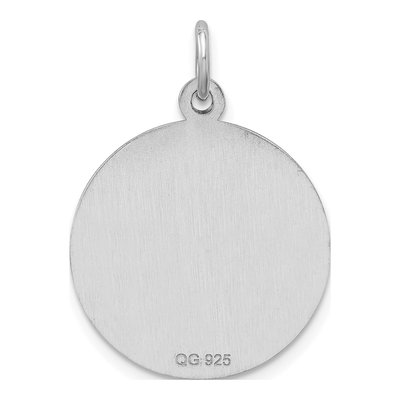 Sterling Silver Medical ID Pendant – view 4