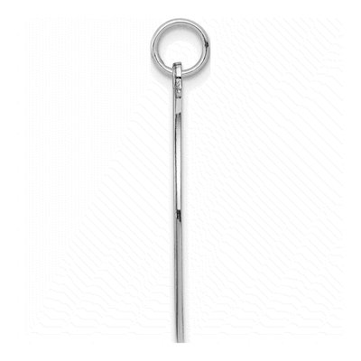 Sterling Silver Medical ID Pendant – view 3