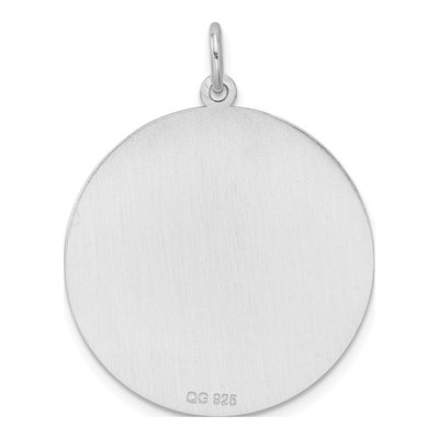 Sterling Silver Medical ID Pendant – view 4