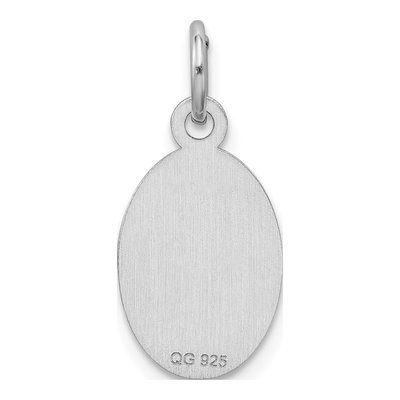 Sterling Silver Medical ID Pendant – view 4