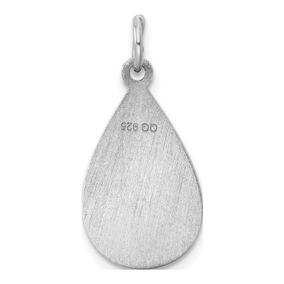 Sterling Silver Medical ID Pendant – view 4