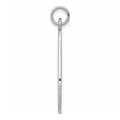 Sterling Silver Medical ID Pendant – view 3