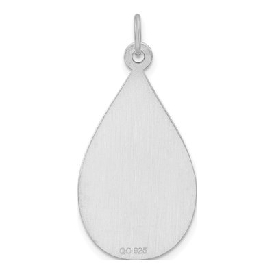 Sterling Silver Medical ID Pendant – view 4