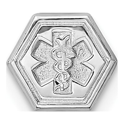 Sterling Silver Attachable Medical Emblem Charm