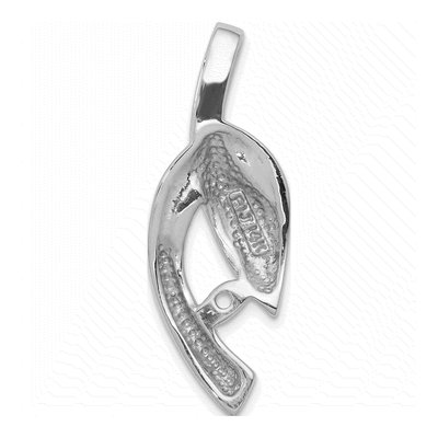 14K White Gold Peg-Set Diamond Slide Slide Mounting – view 3