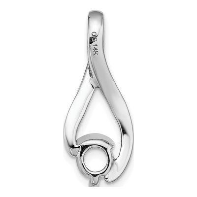 14K White Gold for Slide Pendant – view 5
