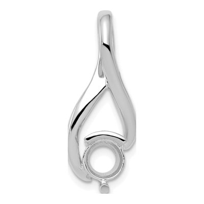 14K White Gold for Slide Pendant