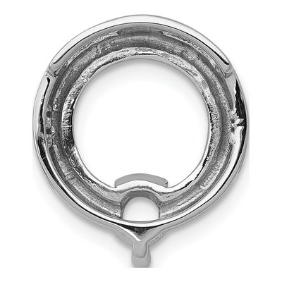 14K White Gold Slide for Slide Mounting – view 5