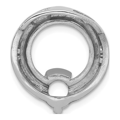 14K White Gold Slide for Slide Mounting – view 4