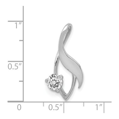 14K White Gold for Slide Pendant – view 4