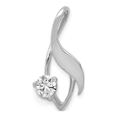 14K White Gold for Slide Pendant
