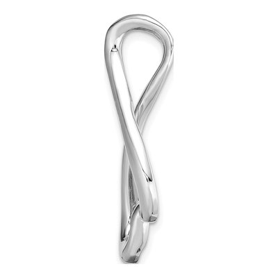 14K White Gold Slide Mounting, Fits Up to 6mm Omega – view 3