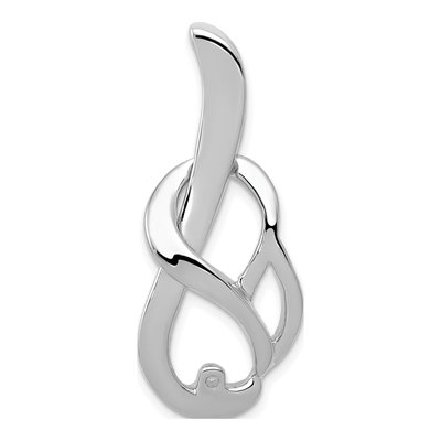 14K White Gold Slide Pendant Mounting – view 6