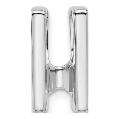 14K White Gold Slide Pendant Mounting