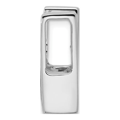 14K White Gold Holds Pendant Mounting – view 2