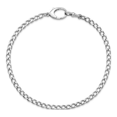 Charles Hubert Sterling Silver Pocket Watch Chain – view 3